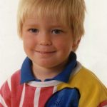 Robert Pattinson as a child