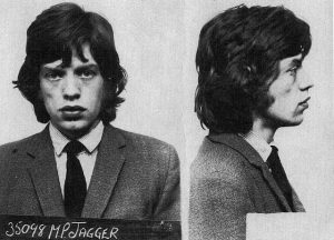 Mick Jagger Mugshot 1967